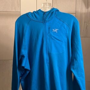 Arc’teryx Konseal fleece hoodie; Half-zip; Men’s large